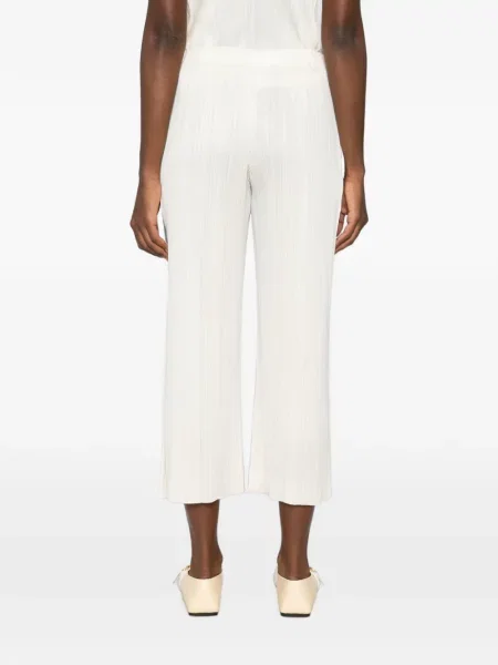 Levágott nadrág Pleats Please Issey Miyake sárga