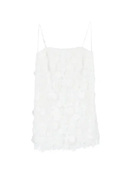 Rochie mini Zimmermann din dantelă de costum alb