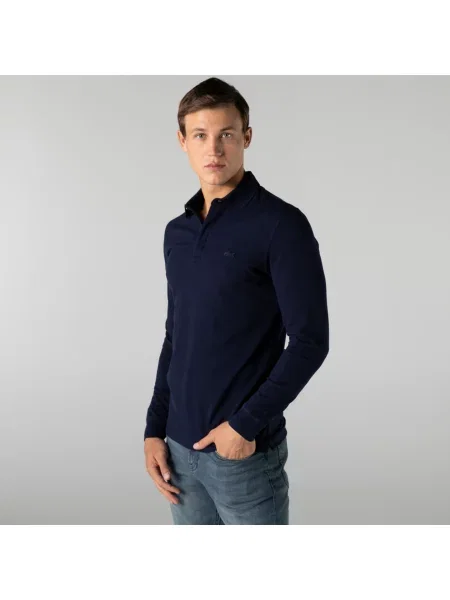 Lacoste поло PARIS polo синє