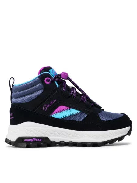 Kotníková obuv Skechers černé