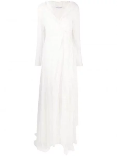 Rochie Alberta Ferretti cu decolteu în V plic