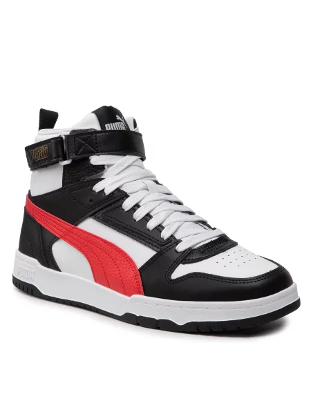 Laisvalaikio batai Puma Rbd Game 05 Puma White/Red/Black/Gold balta