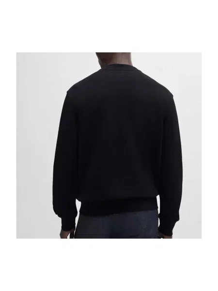BOSS ORANGE Hanorac WeBasicCrew | Relaxed fit negru