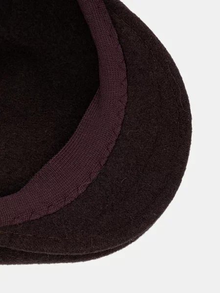 Шерстяная шапка Kangol коричневая