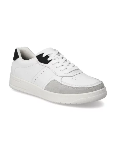 Sneakersy Rieker skórzane białe