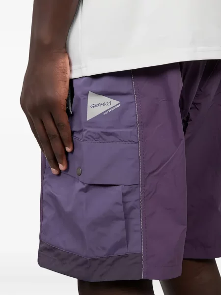 Pantaloni scurți cargo Gramicci violet