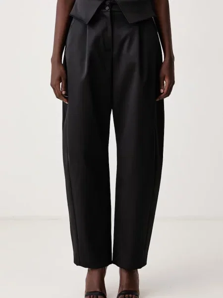 Karl Lagerfeld pantaloni pentru femei KL STUDIO negru