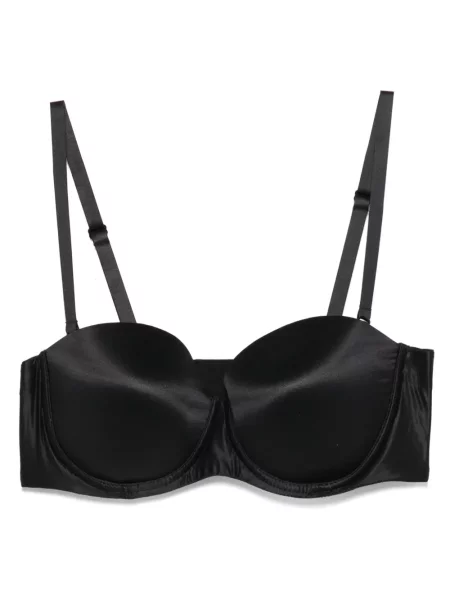 Prozirni grudnjak Wolford crna