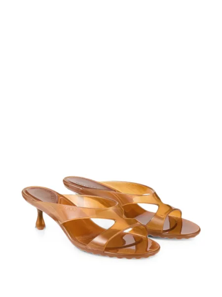 Szandál Jimmy Choo borostyán narancsszínű