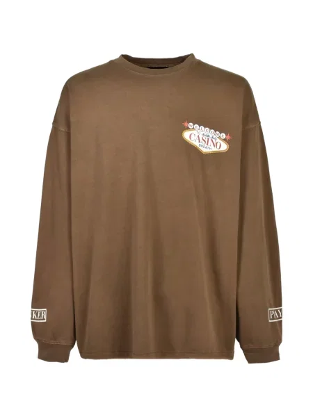 Lung tricou Breath maro