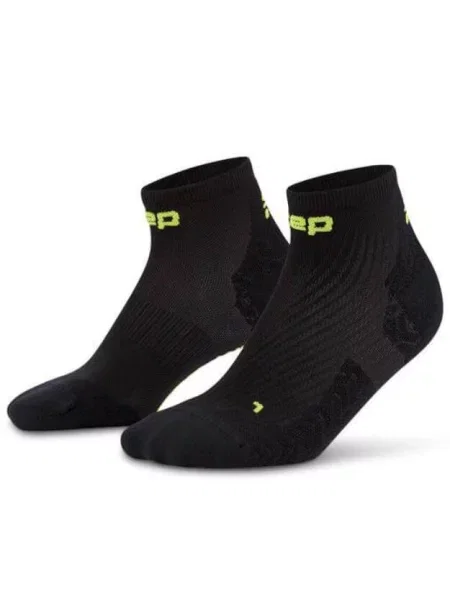 Skarpety kompresyjne sportowe za kostkę low cut Core Run Ultralight CEP czarne