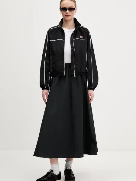 Tommy Jeans geacă negru