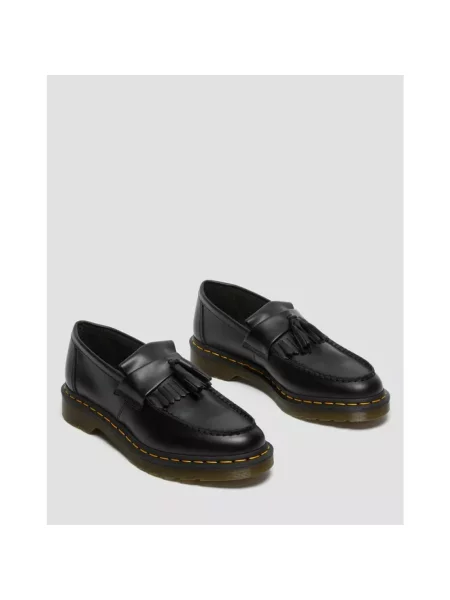Dr. Martens Adrian Smooth Leather Tassel Loafers Kobiety Obuwie Dr. Martens Size: 7 czarny