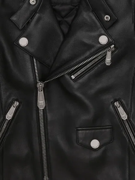 Kurtka dziecięca Philipp Plein czarna