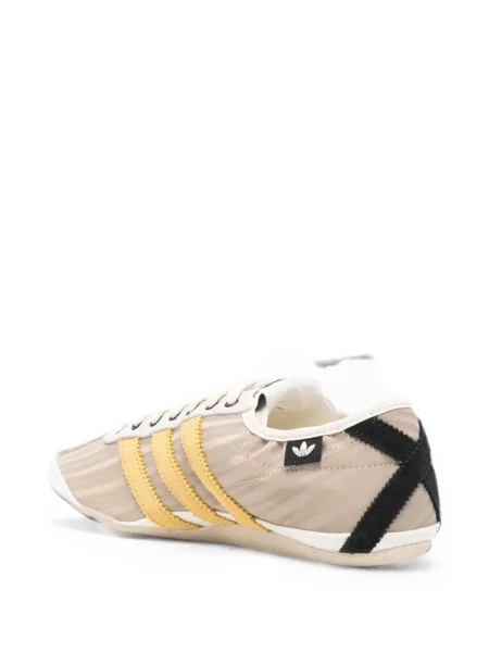 Geacă Adidas cu dungi alergare maro