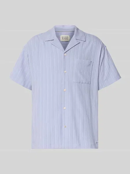 Koszula casualowa z kołnierzem z połami Scotch & Soda