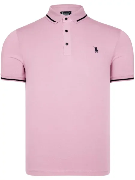 Tricou polo Dewberry roz