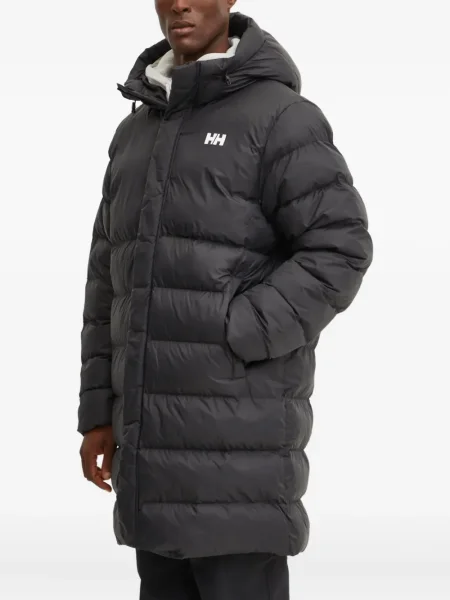 Palton Helly Hansen cu glugă negru