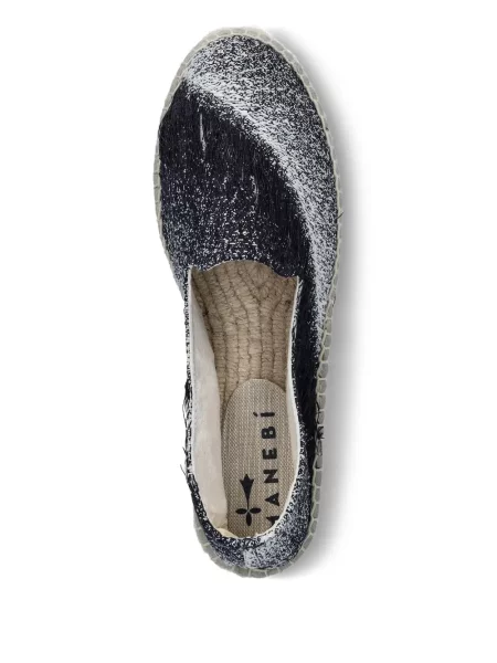 Espadryle Manebi bez obcasa niebieskie