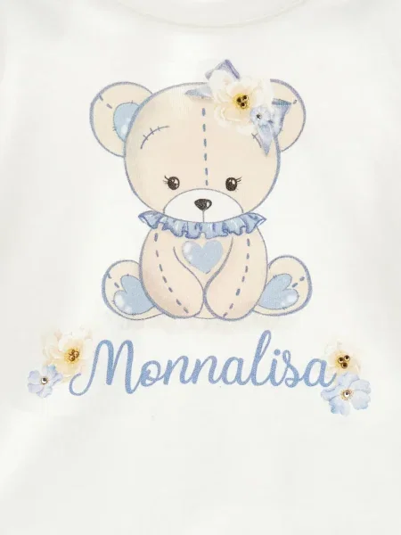 Dětské tričko Monnalisa bílé