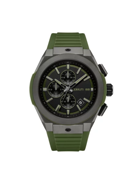 CERRUTI Analogové hodinky Function watch Ruscello' zelená