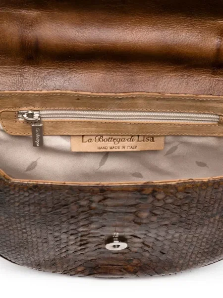 Geantă messenger La Bottega Di Lisa maro