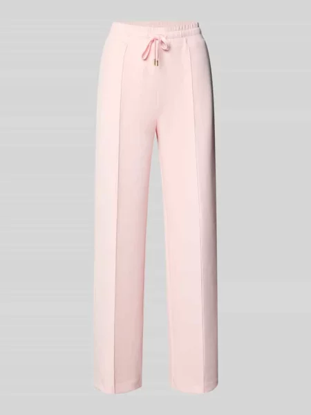 Spodnie dresowe z aplikacją z logo model Talila' Joop! różowe
