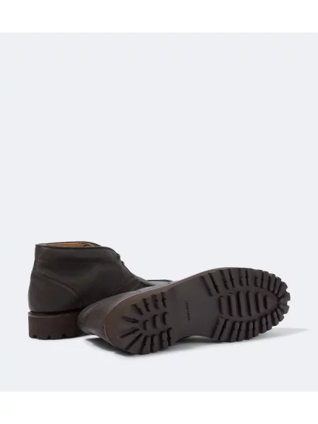 Ghete desert John Lobb din piele maro