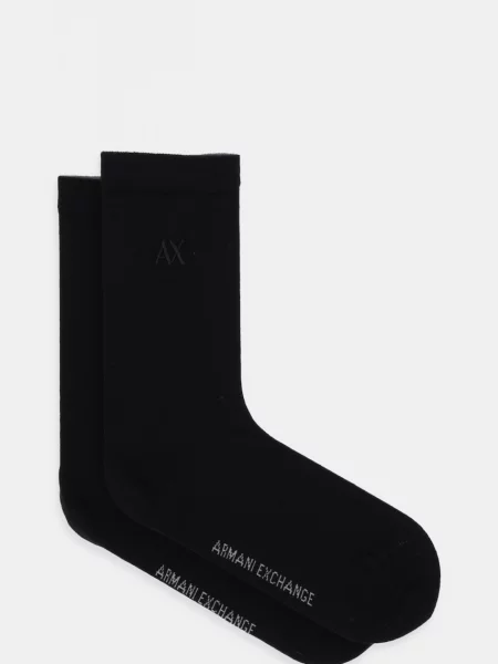 Ponožky Armani Exchange černé