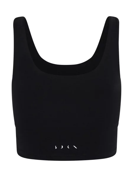 Born Sport top Sayani fekete fehér