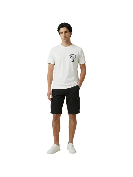 Pantaloni cargo Tommy Hilfiger negru