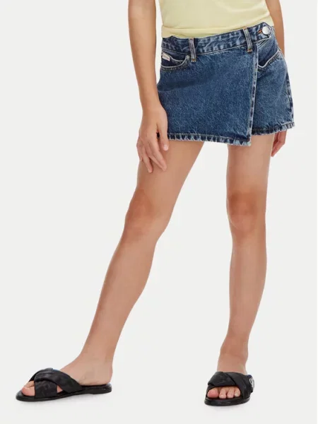 Calvin Klein Jeans Fustă de blugi Bleumarin