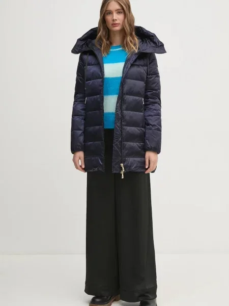 Pulover s primesjo volne United Colors of Benetton modra