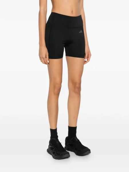 Pantaloni scurți Adidas cu imagine negru
