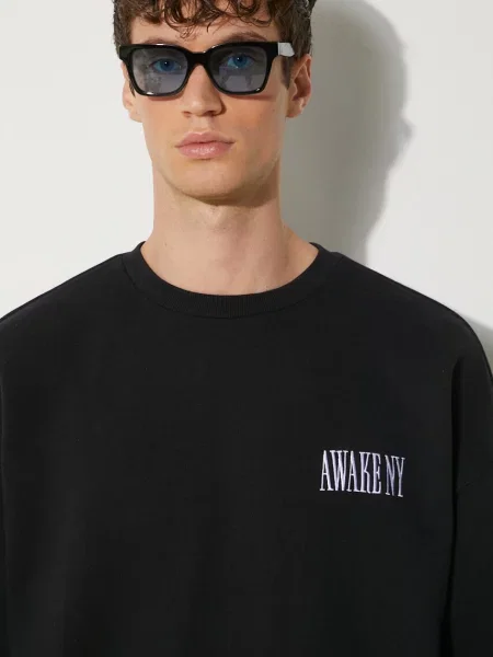 Свитер Awake Ny с аппликацией черный