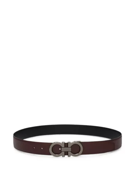 Cu centură reversibil curea Ferragamo maro