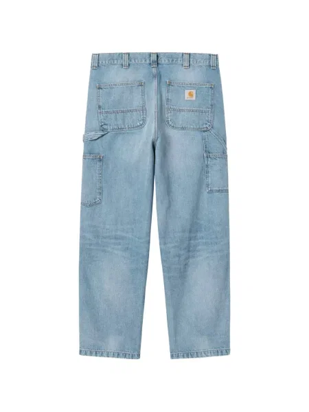 Pantaloni Carhartt Wip albastru