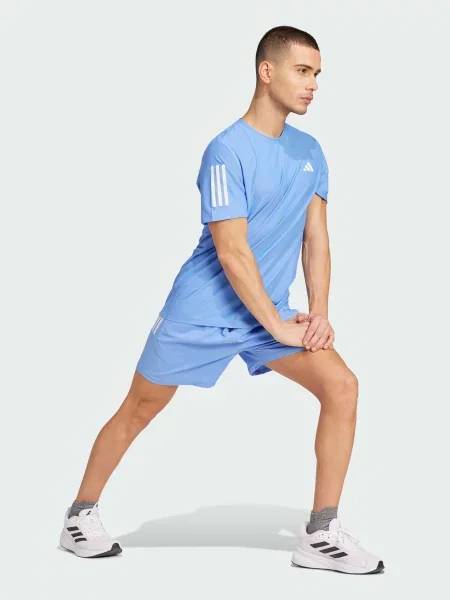 Переработанный спортивная футболка Adidas синяя