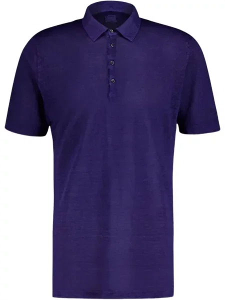 Polo 120% Lino de in albastru