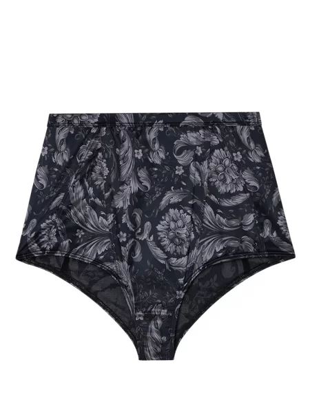 Chiloți briefs Versace cu imagine negru