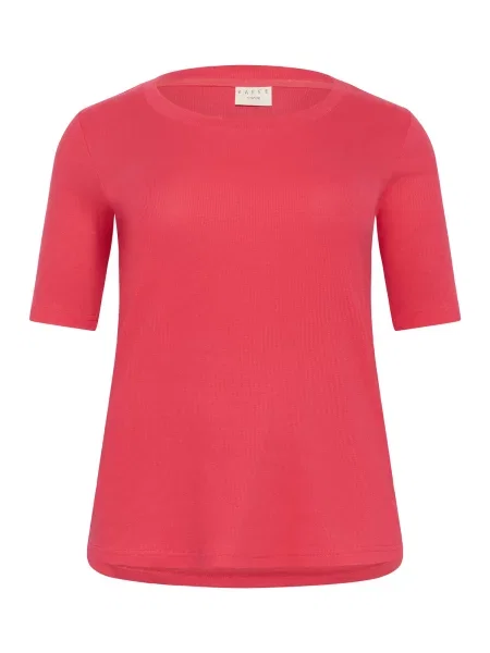 KAFFE CURVE Majica KCcarina roza