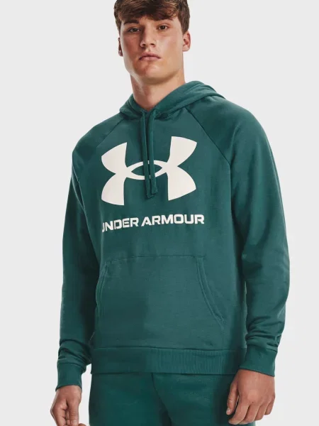 Флісова спортивна кофта Under Armour зелена