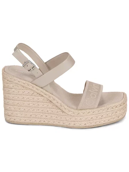 Calvin Klein Sandale cu baretă Elisabeth' bej