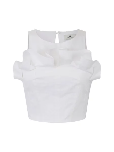 Top Elisabetta Franchi biały