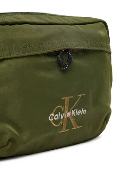 Calvin Klein Ľadvinka Bold Camera Bag zelená