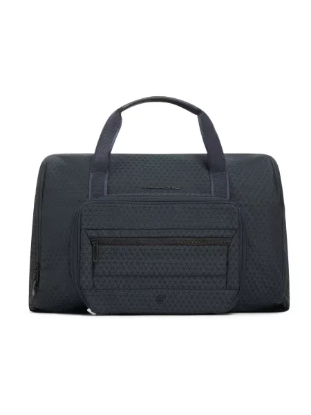 Torba Piquadro skórzana niebieska
