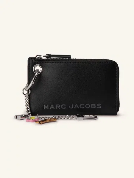 Marc Jacobs Zawieszka Do Torby The Coin Purse Charm Chain schwarz czarna