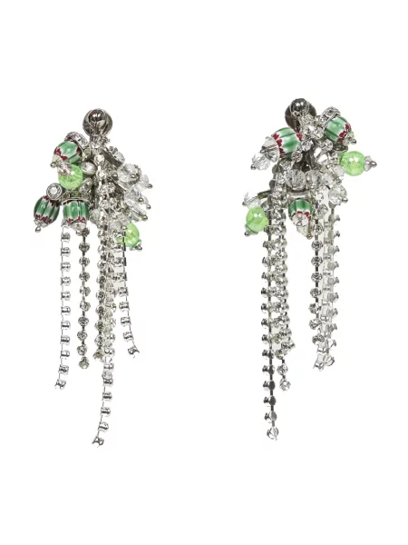 Wielobarwność kolczyki Dries Van Noten z koralikami