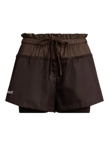 Vunena majica Polo Ralph Lauren s okruglim izrezom iznad koljena narančasta
