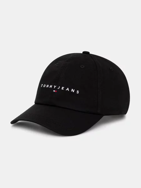 Kapa s šiltom Tommy Jeans črna